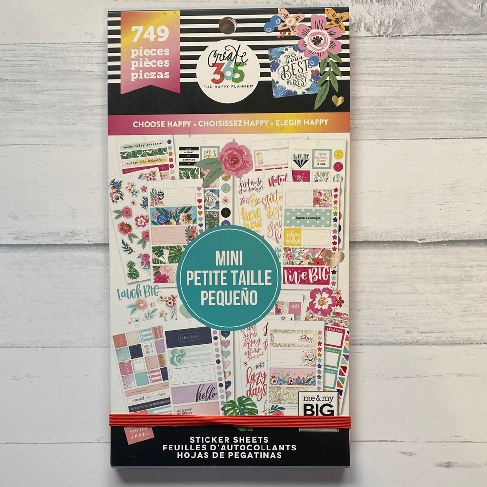 The Happy Planner Mini Sticker Bundle – 5 Booklets - Picture 2 of 16